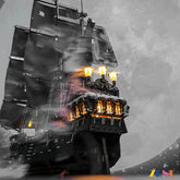 LEGO Jack Sparrow's Pirate Black Pearl Ship Light Kit for #10365 (Ver. 1)